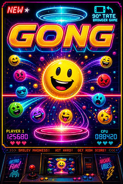 Gong – Vertikales Browser Game im 90° Format